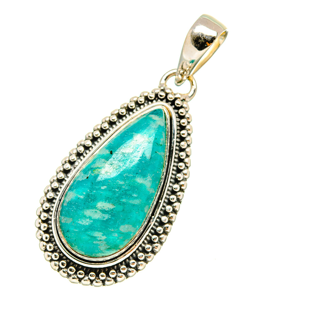 Amazonite Pendants handcrafted by Ana Silver Co - PD7555
