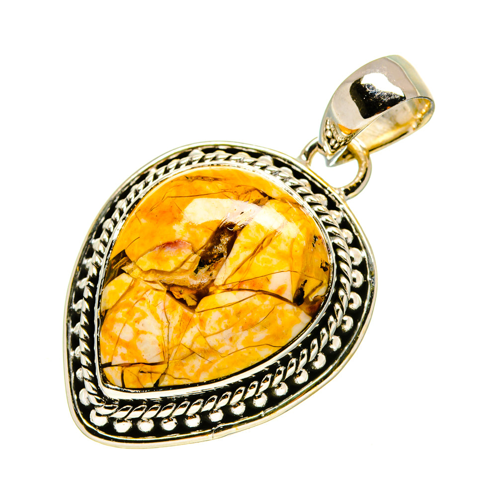 Brecciated Mookaite Pendants handcrafted by Ana Silver Co - PD755503