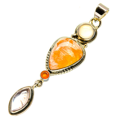 Scolecite Pendants handcrafted by Ana Silver Co - PD755511