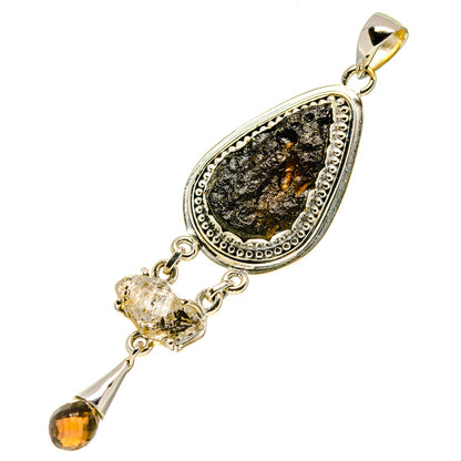 Tektite Pendants handcrafted by Ana Silver Co - PD755515
