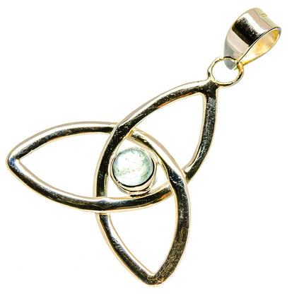 Aqua Chalcedony Pendants handcrafted by Ana Silver Co - PD755524