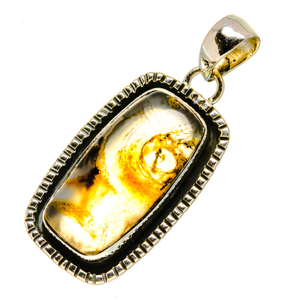 Montana Agate Pendants handcrafted by Ana Silver Co - PD755556
