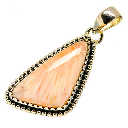 Scolecite Pendants handcrafted by Ana Silver Co - PD755560