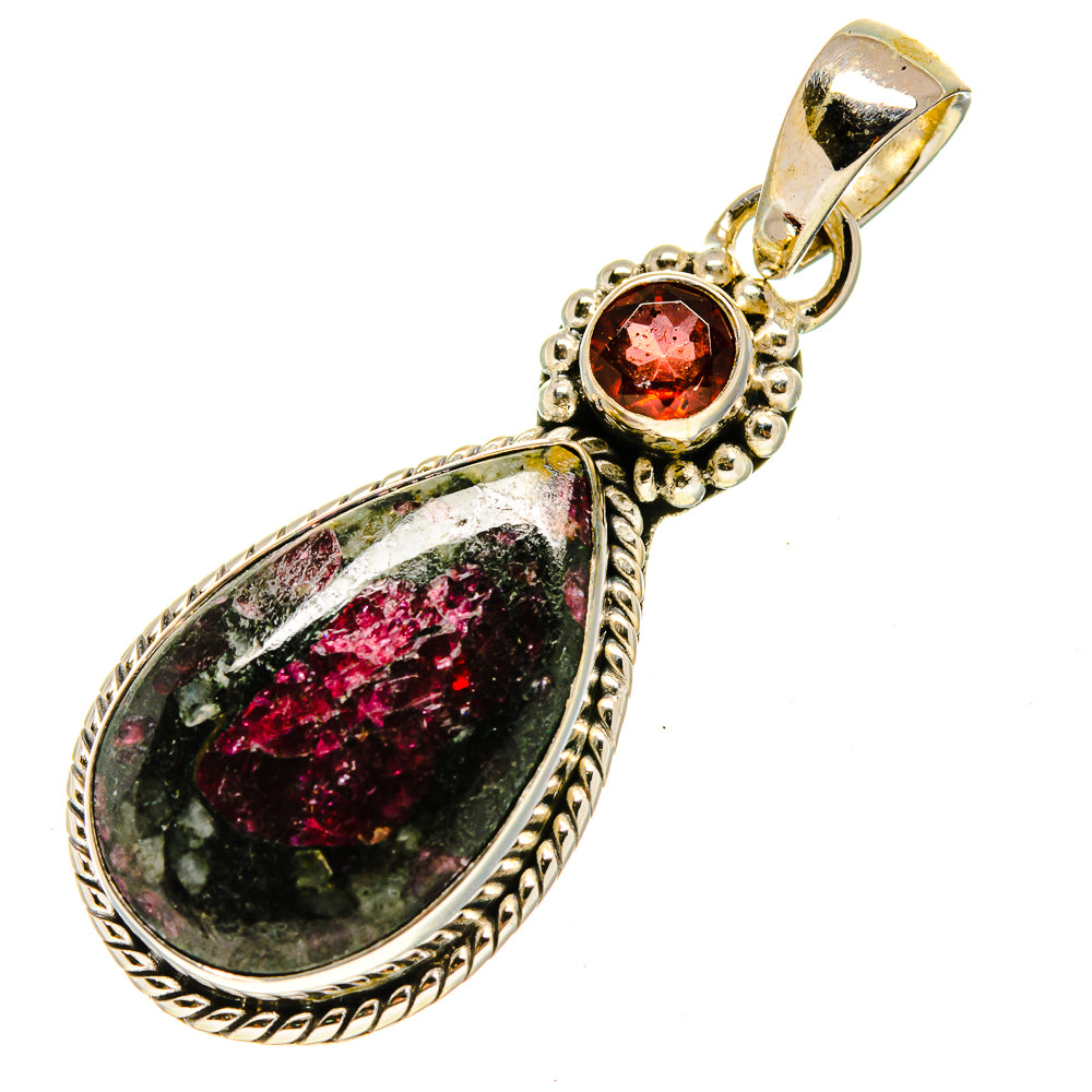 Russian Eudialyte Pendants handcrafted by Ana Silver Co - PD755569