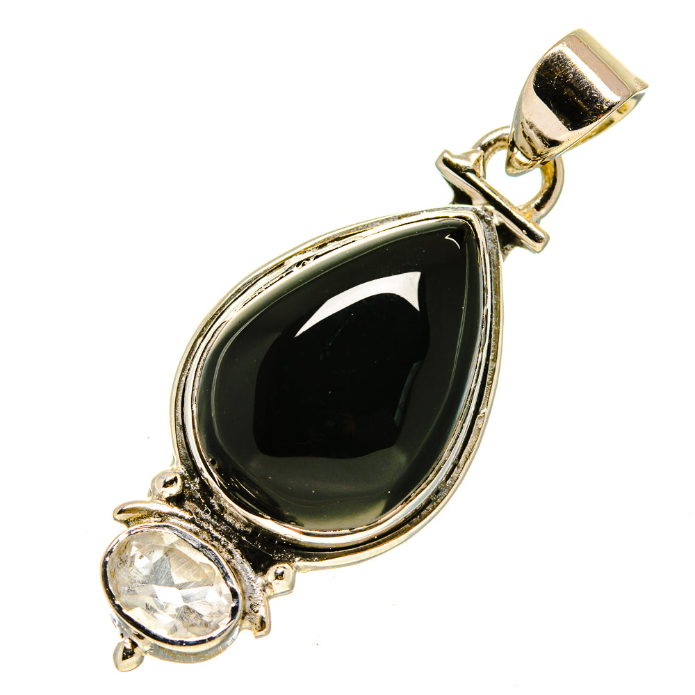 Black Onyx Pendants handcrafted by Ana Silver Co - PD755571