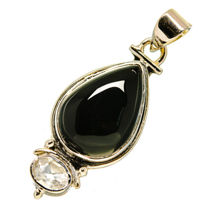 Black Onyx Pendants handcrafted by Ana Silver Co - PD755571