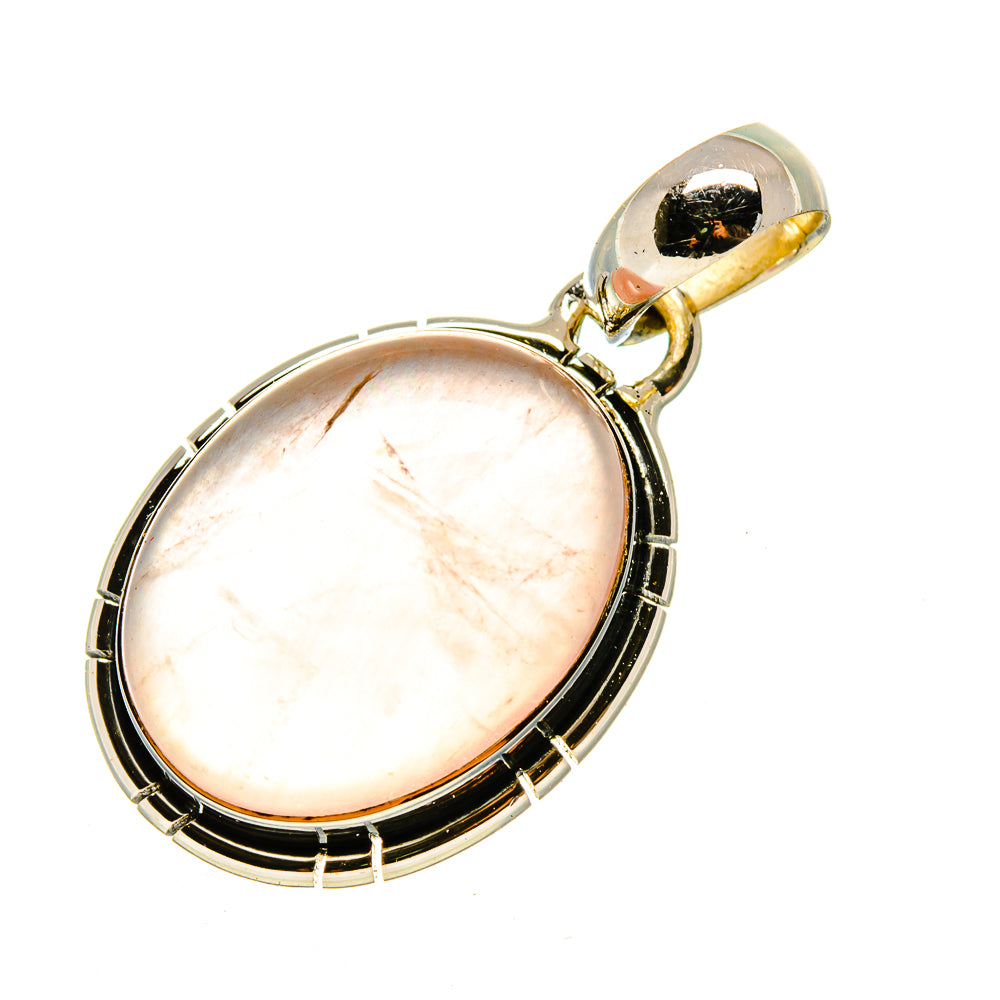 Rose Quartz Pendants handcrafted by Ana Silver Co - PD755575
