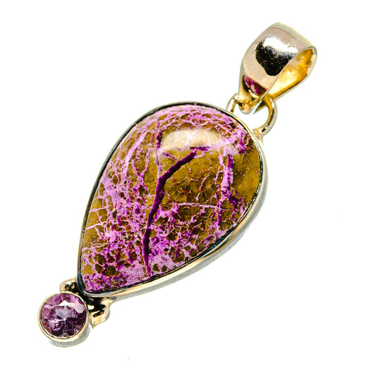 Stichtite Pendants handcrafted by Ana Silver Co - PD755579