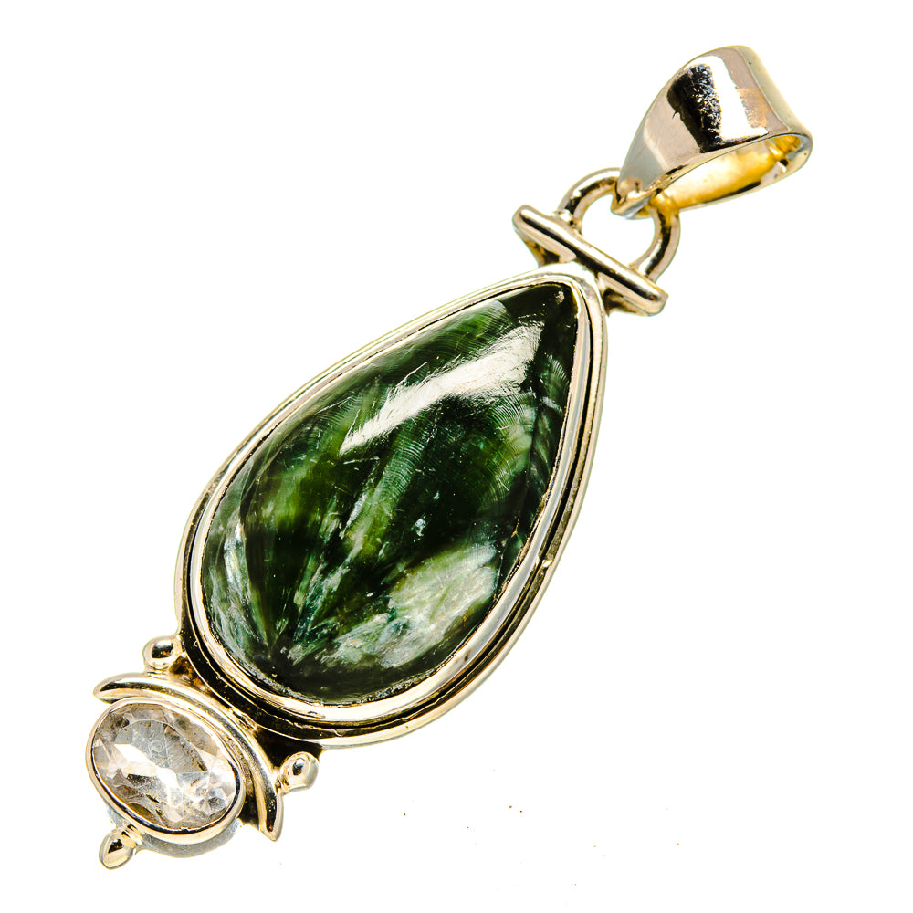 Seraphinite Pendants handcrafted by Ana Silver Co - PD755582