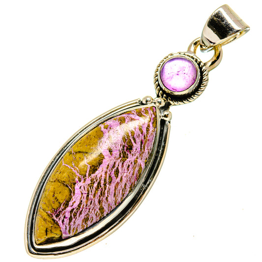 Stichtite Pendants handcrafted by Ana Silver Co - PD755597