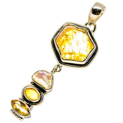Citrine Pendants handcrafted by Ana Silver Co - PD755602