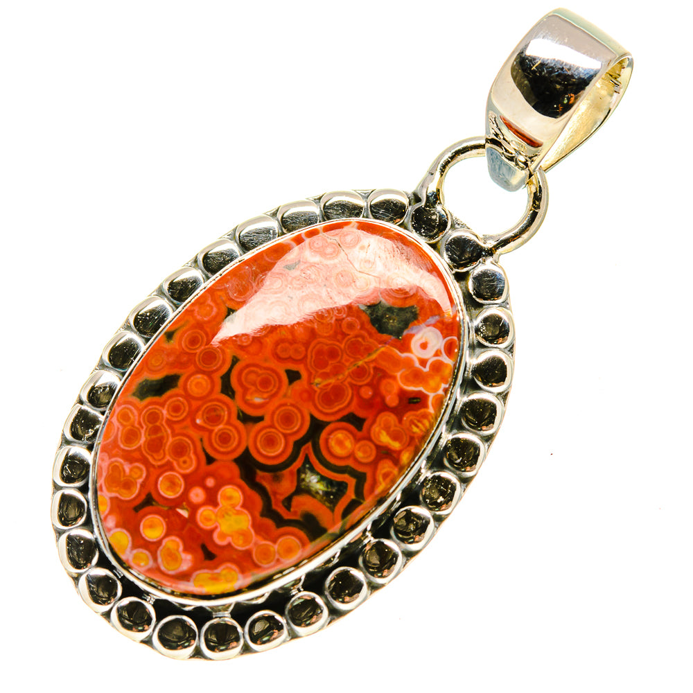 Ocean Jasper Pendants handcrafted by Ana Silver Co - PD755627