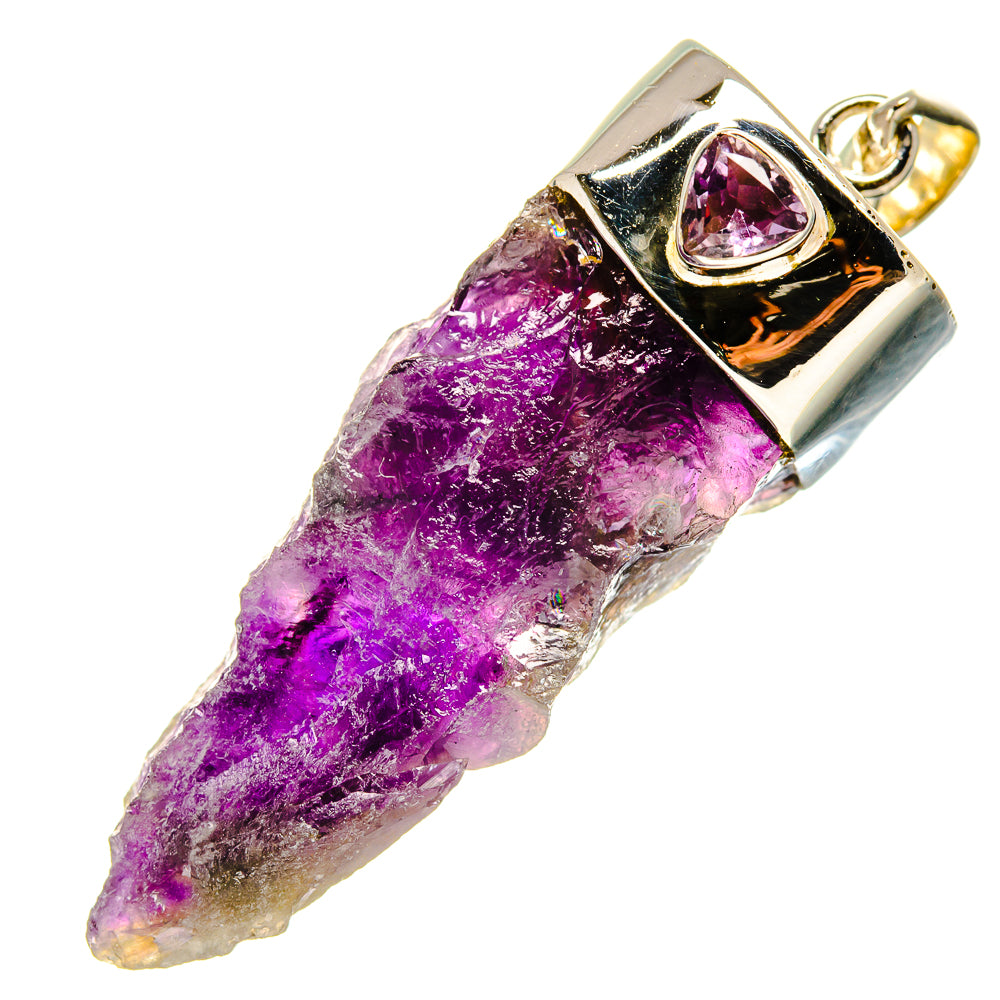 Amethyst Stalactite Pendants handcrafted by Ana Silver Co - PD755629