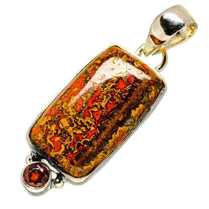 Moroccan Agate Pendants handcrafted by Ana Silver Co - PD755636