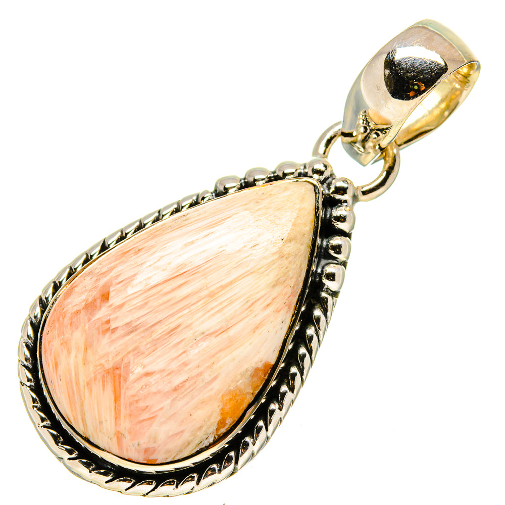 Scolecite Pendants handcrafted by Ana Silver Co - PD755646