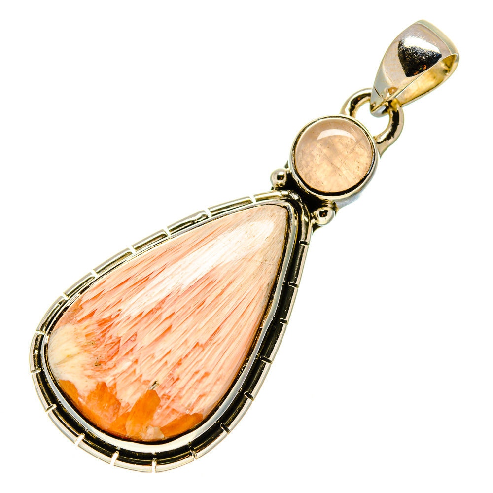 Scolecite Pendants handcrafted by Ana Silver Co - PD755668