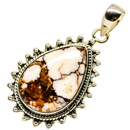 Peanut Wood Jasper Pendants handcrafted by Ana Silver Co - PD755675