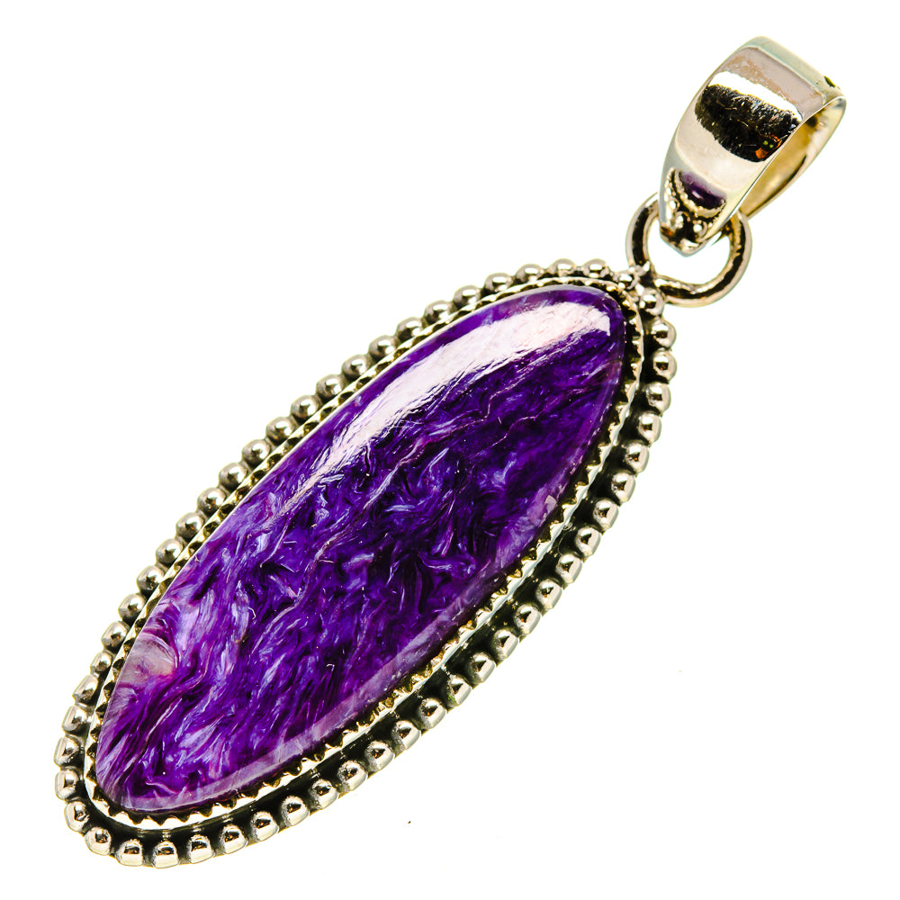Charoite Pendants handcrafted by Ana Silver Co - PD755678