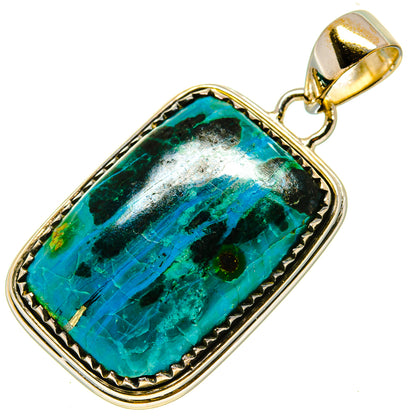 Chrysocolla Pendants handcrafted by Ana Silver Co - PD755682