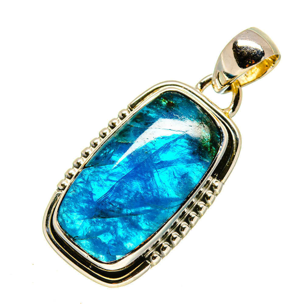 Chrysocolla In Quartz Pendants handcrafted by Ana Silver Co - PD755689