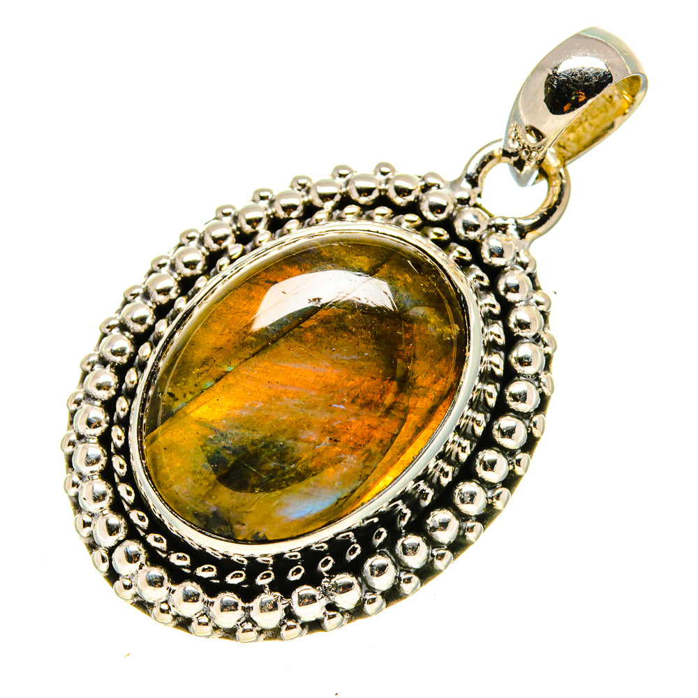Labradorite Pendants handcrafted by Ana Silver Co - PD755713