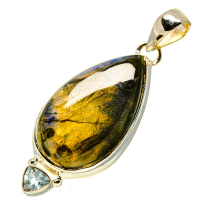 Labradorite Pendants handcrafted by Ana Silver Co - PD755720