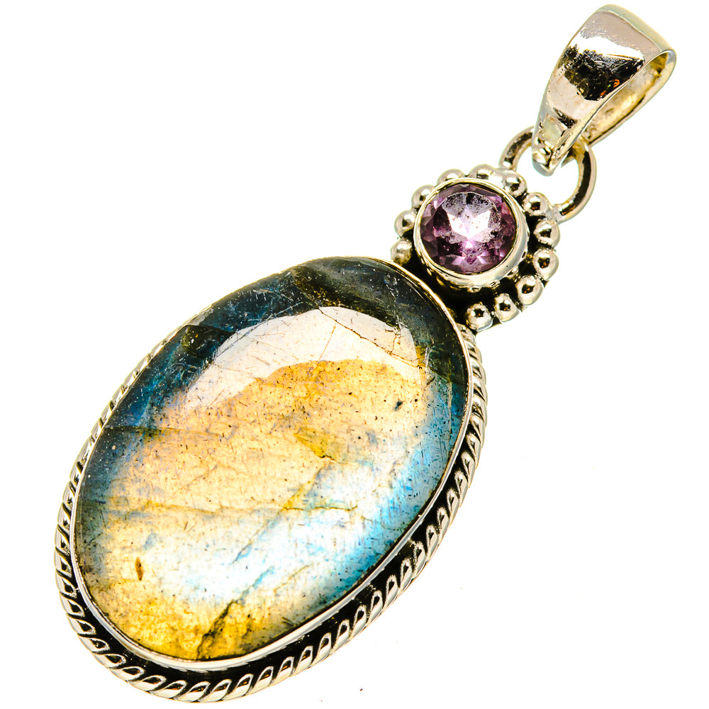 Labradorite Pendants handcrafted by Ana Silver Co - PD755729