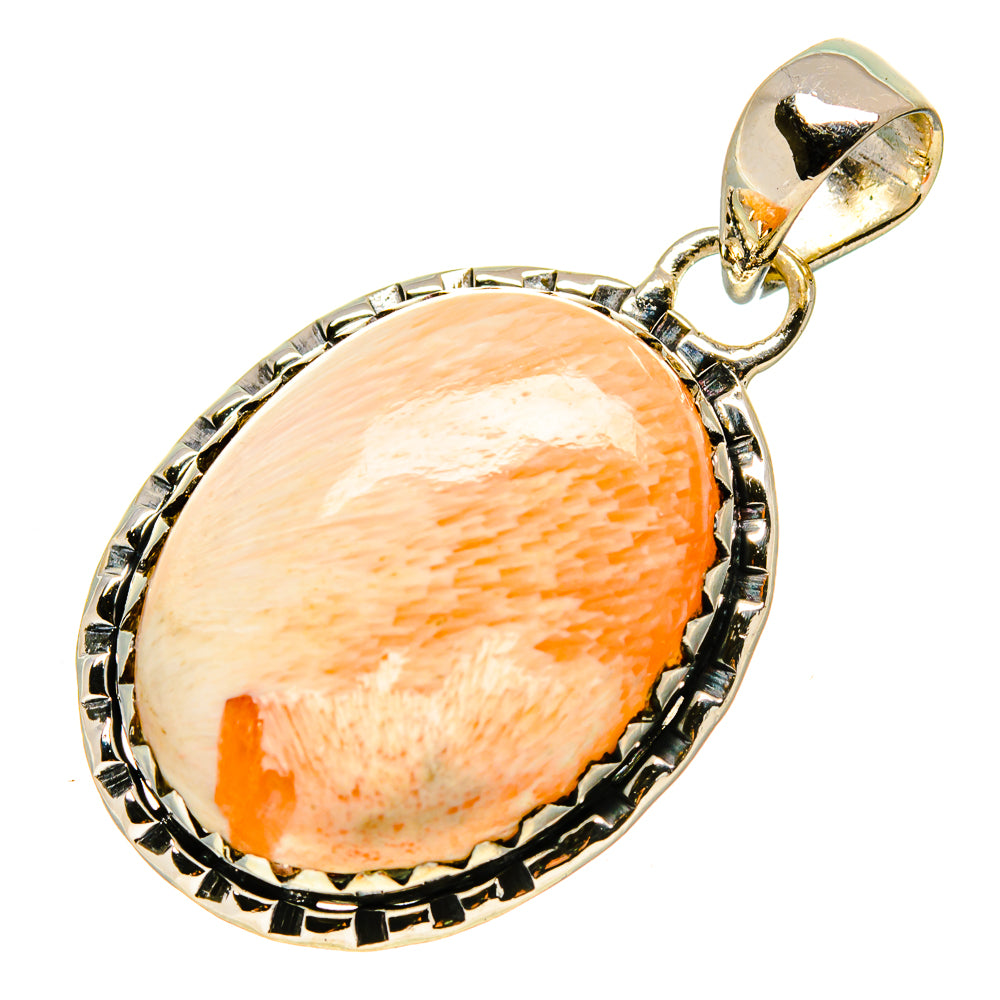 Scolecite Pendants handcrafted by Ana Silver Co - PD755745