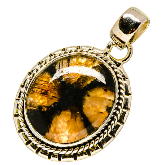 Chiastolite Pendants handcrafted by Ana Silver Co - PD755751