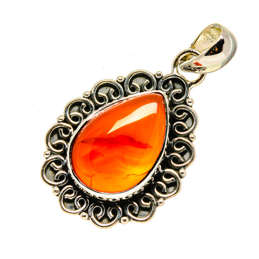 Carnelian Pendants handcrafted by Ana Silver Co - PD755768