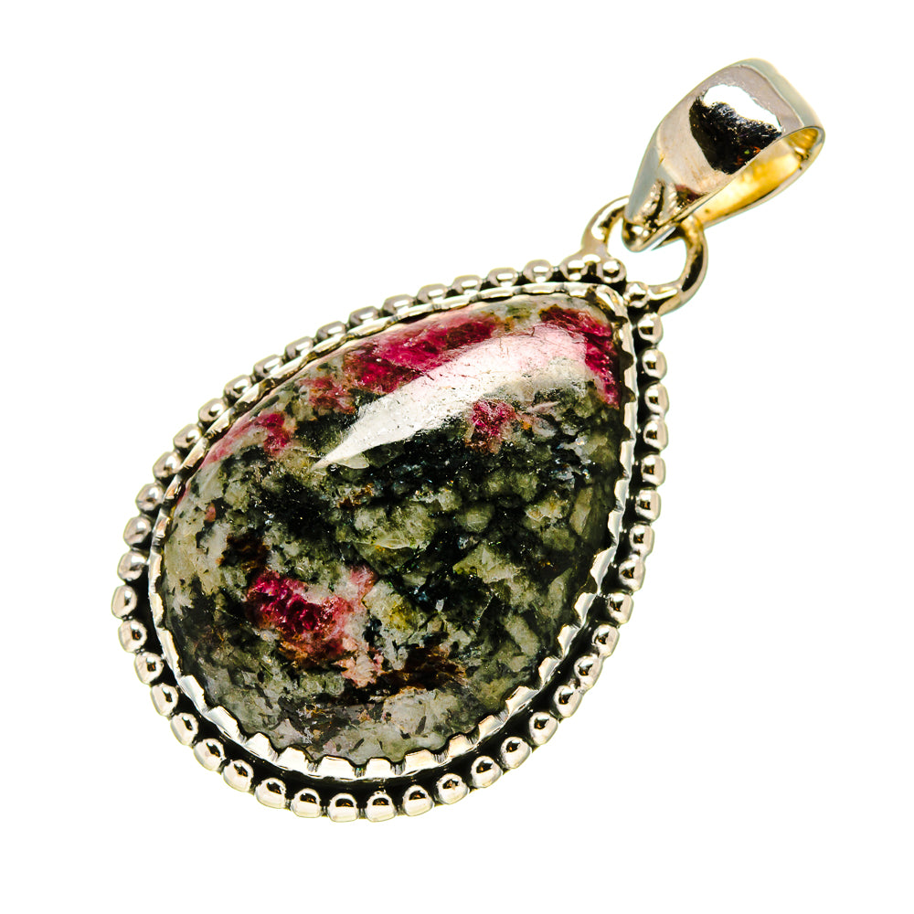 Russian Eudialyte Pendants handcrafted by Ana Silver Co - PD755769