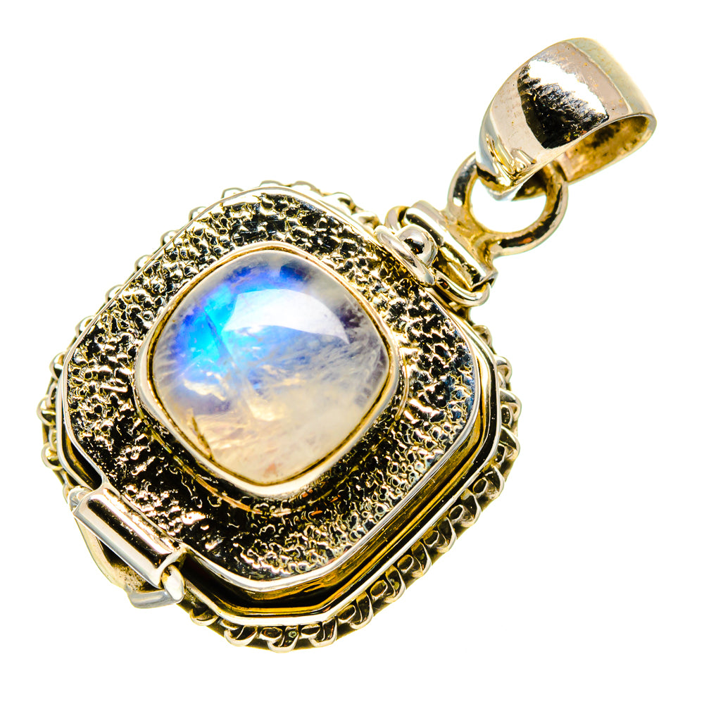 Rainbow Moonstone Pendants handcrafted by Ana Silver Co - PD755771