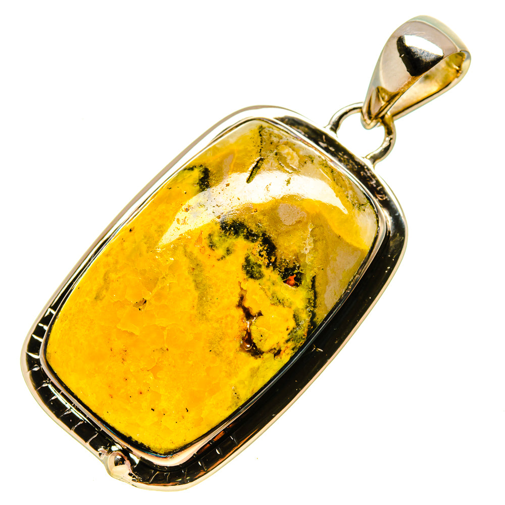 Bumble Bee Jasper Pendants handcrafted by Ana Silver Co - PD755790