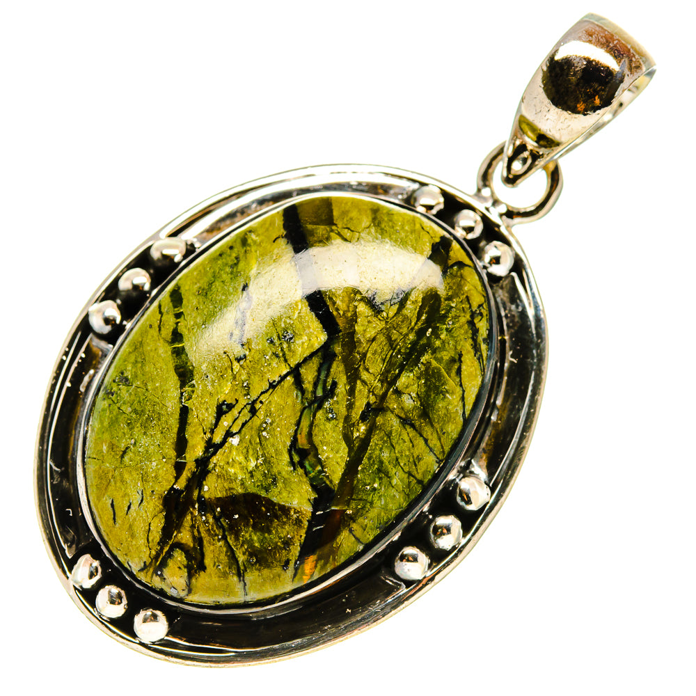 Rainforest Jasper Pendants handcrafted by Ana Silver Co - PD755791