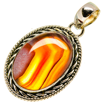 Botswana Agate Pendants handcrafted by Ana Silver Co - PD755795