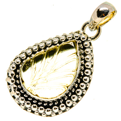 Prehnite Pendants handcrafted by Ana Silver Co - PD755796
