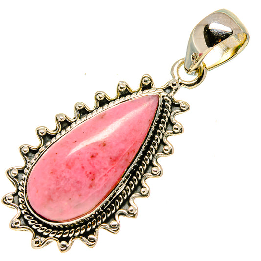 Pink Opal Pendants handcrafted by Ana Silver Co - PD755799