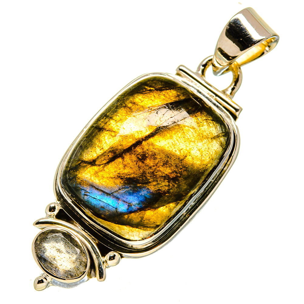 Labradorite Pendants handcrafted by Ana Silver Co - PD755806