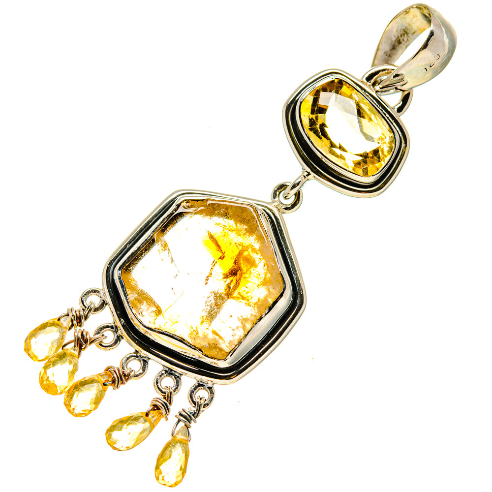 Citrine Pendants handcrafted by Ana Silver Co - PD755821