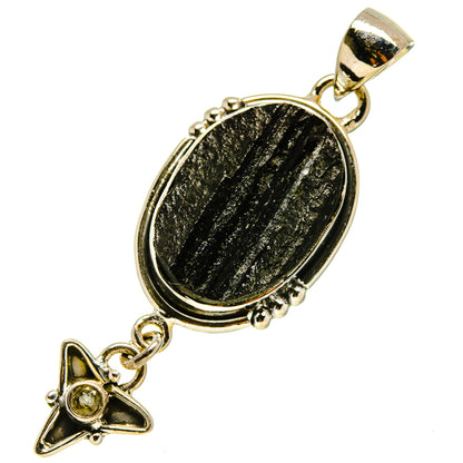 Tektite Pendants handcrafted by Ana Silver Co - PD755824