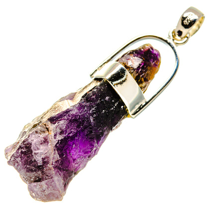 Amethyst Stalactite Pendants handcrafted by Ana Silver Co - PD755829