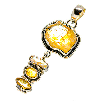 Citrine Pendants handcrafted by Ana Silver Co - PD755843