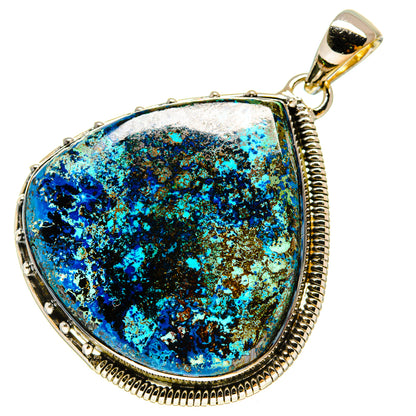 Shattuckite Pendants handcrafted by Ana Silver Co - PD755848