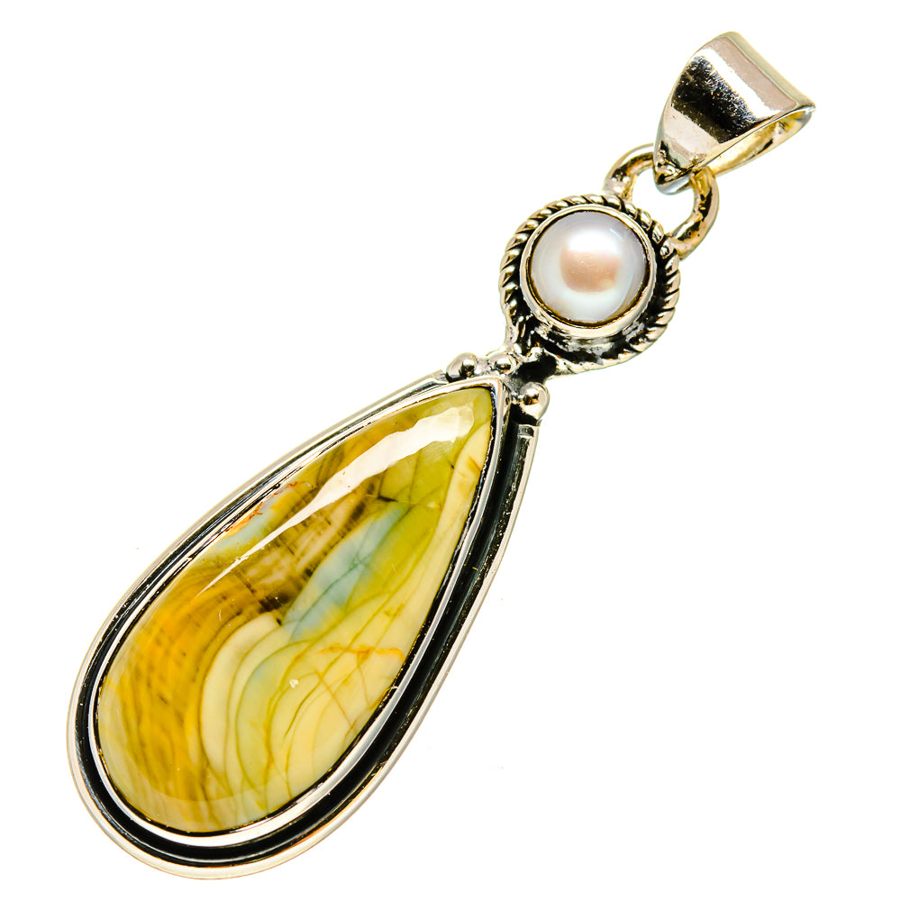 Willow Creek Jasper Pendants handcrafted by Ana Silver Co - PD755853