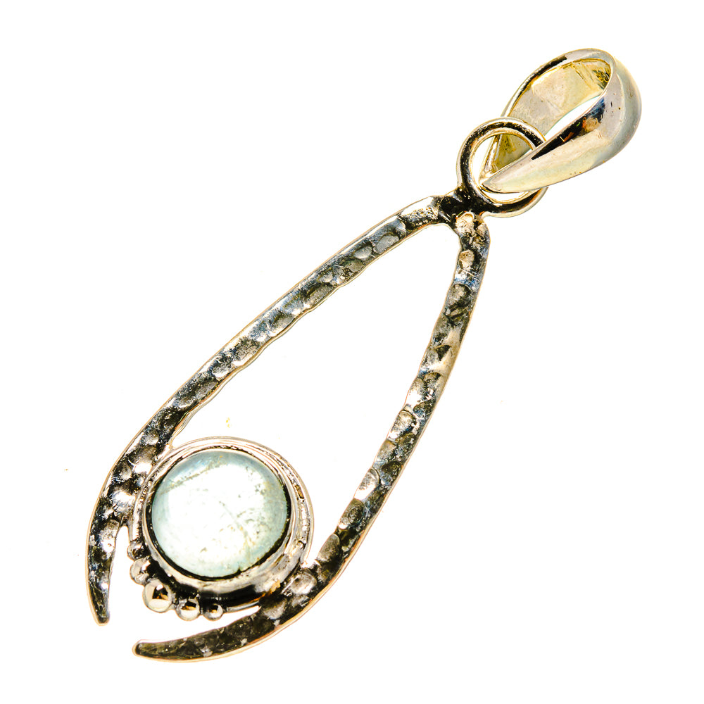 Aquamarine Pendants handcrafted by Ana Silver Co - PD755855
