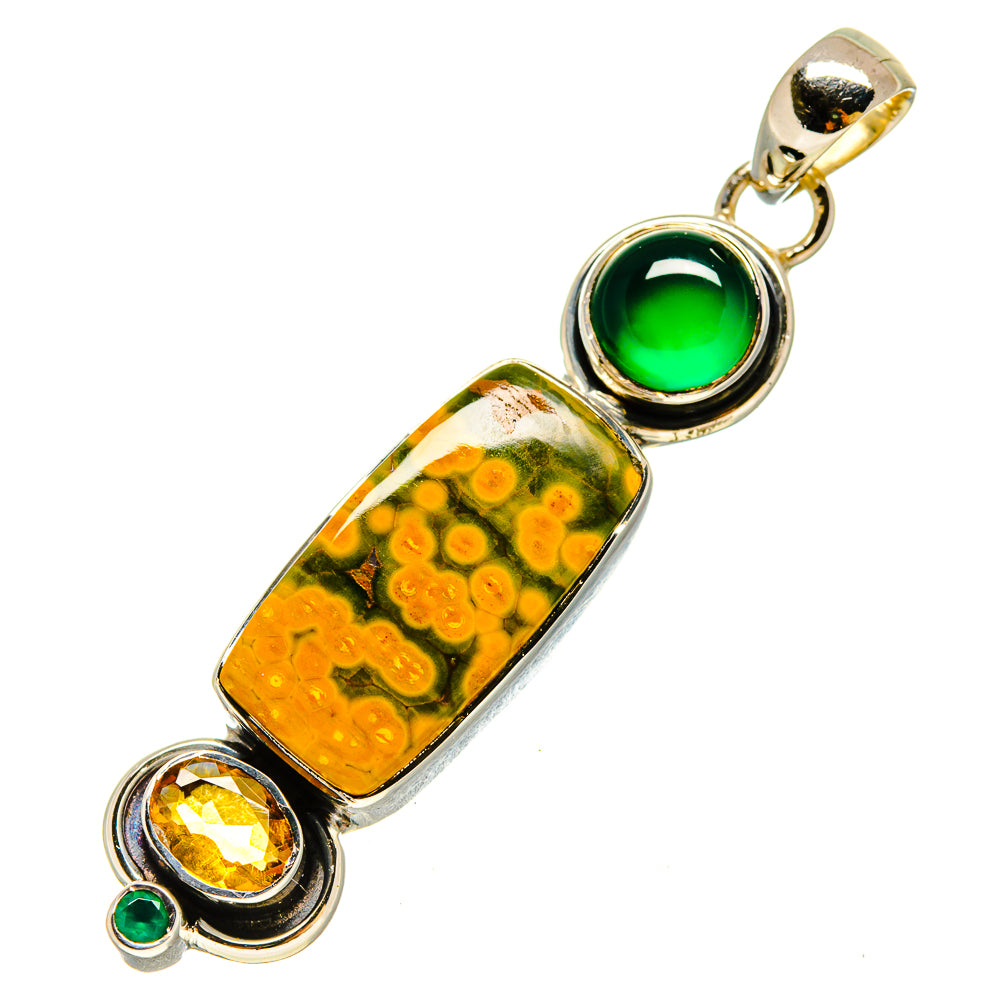 Ocean Jasper Pendants handcrafted by Ana Silver Co - PD755863