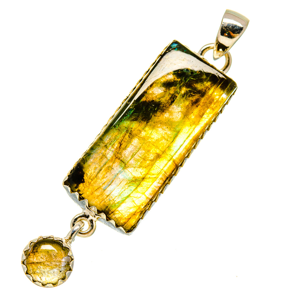 Labradorite Pendants handcrafted by Ana Silver Co - PD755864