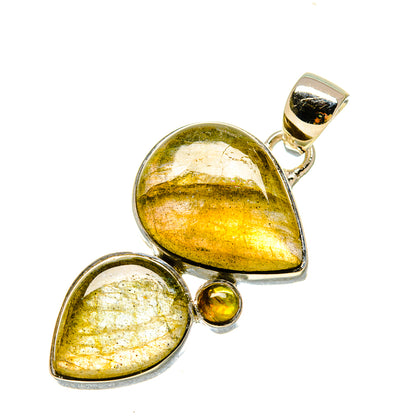 Labradorite Pendants handcrafted by Ana Silver Co - PD755872