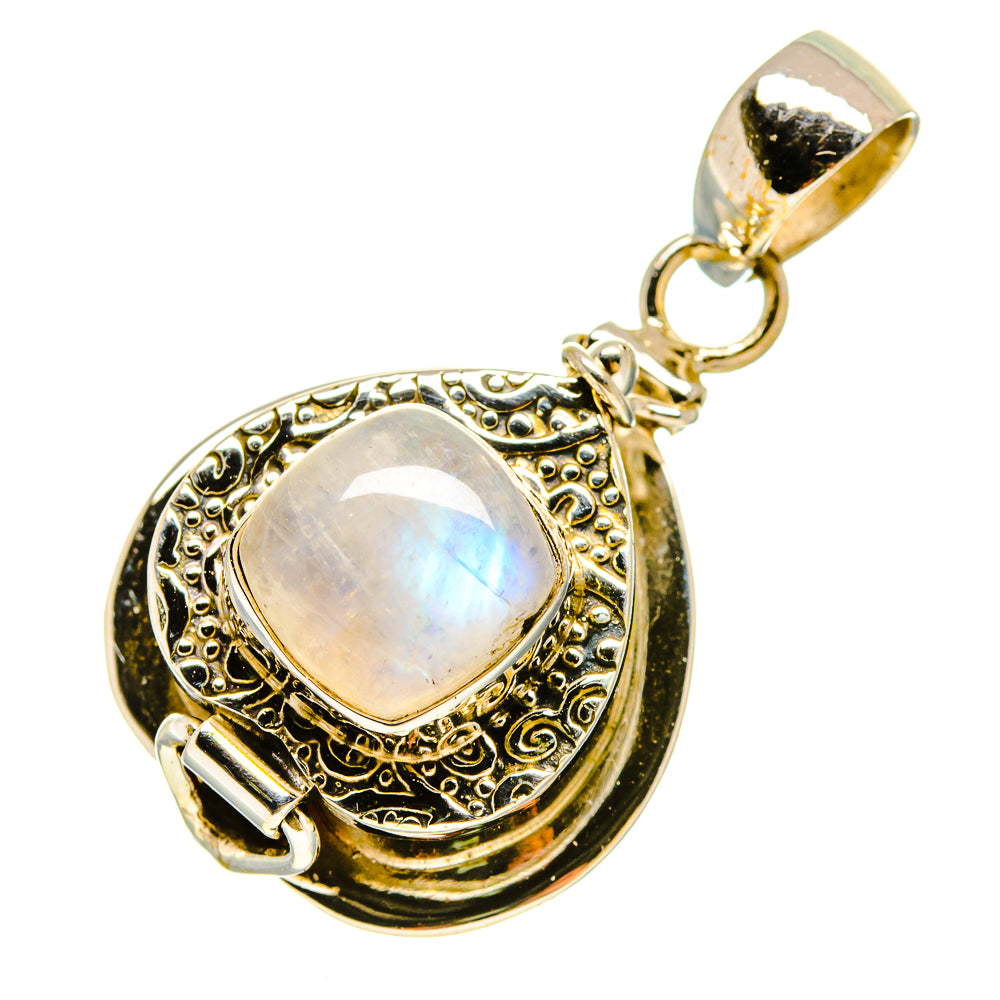 Rainbow Moonstone Pendants handcrafted by Ana Silver Co - PD755888