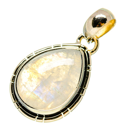 Rainbow Moonstone Pendants handcrafted by Ana Silver Co - PD755892